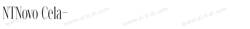 NTNovo Cela字体转换